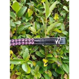 byWeber pandebånd Sort/Pink